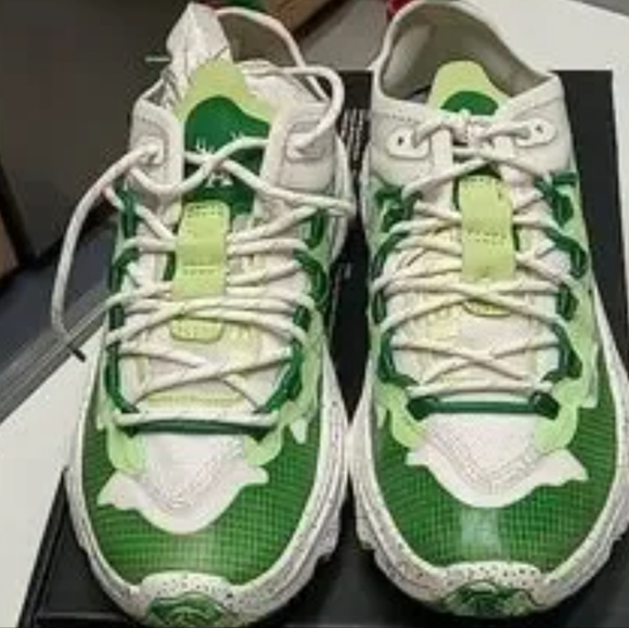 Sorel Alfred Kinetic Breakthru Tech Lace Zapatilla para mujer Verde Talla 5 - Picture 8 of 10